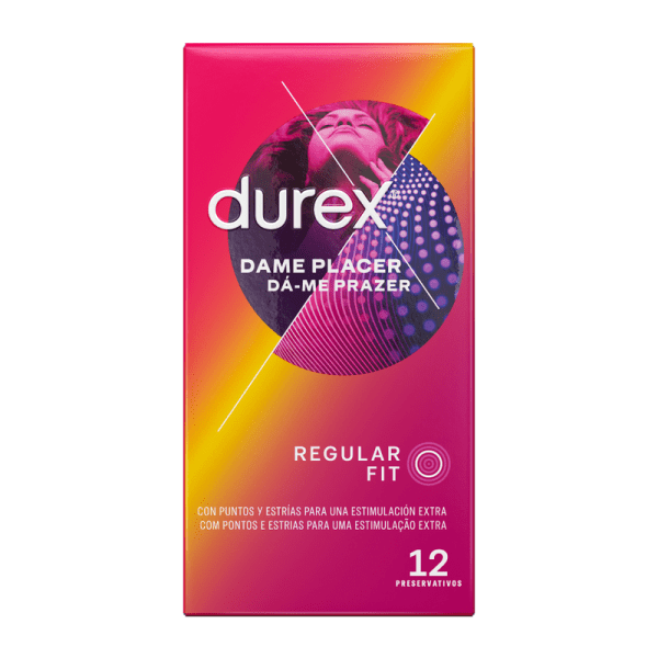 DUREX-PLESURE PRESERVATIVOS 12 UNIDADES