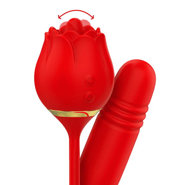 VIBRADOR DUPLO COM EFEITO UP& DOWN VIENNA