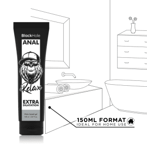 BLACK HOLE - GEL Á BASE DE ÁGUA PARA DILATAÇÃO ANAL 150ML - Image 6