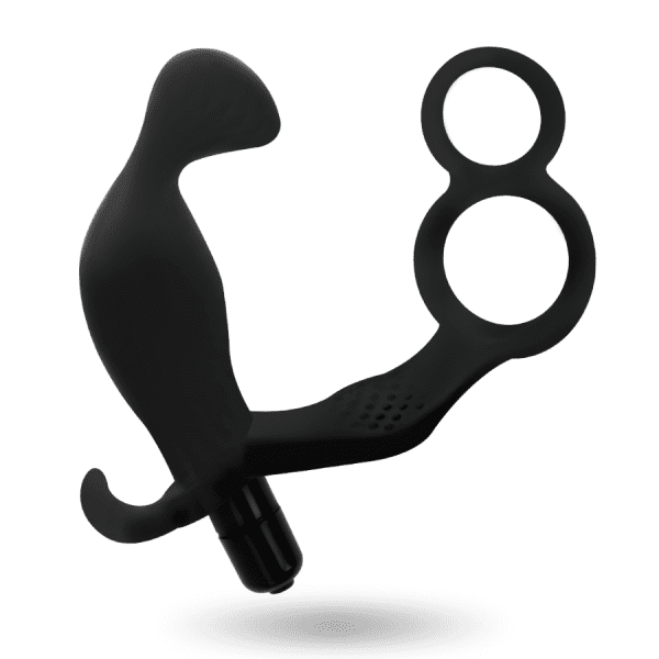 ADDICTED TOYS - PLUG ANAL COM ANEL DE PENIANO DUPLO