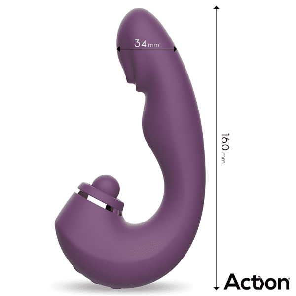 VIBRADOR TURIS COM PULSAÇÃO E VIBRAÇÃO DO PONTO G