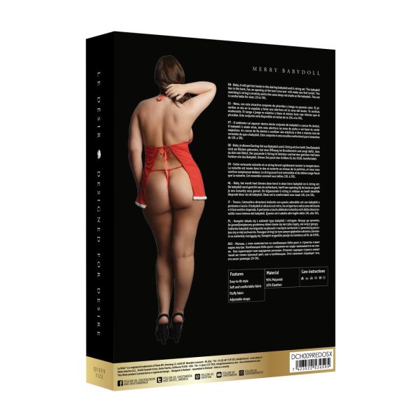 BABYDOLL E TANGA MÃE-NATAL | XL/3XL