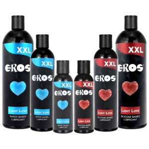 LUBRIFICANTE EROS XXL LIGHT LOVE (SILICONE) | 600 ML - Image 3