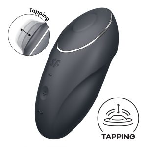 ESTIMULADOR TAP & CLIMAX 1 CINZA SATISFYER - Image 1