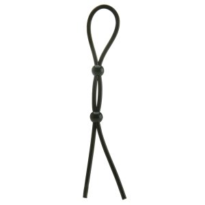 ANEL AJUSTÁVEL PARA O PÉNIS E TESTÍCULOS DOUBLE BOOSTER PRETO - Image 1