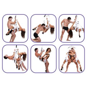 BALOIÇO FANTASY BONDAGE SWING FETISH FANTASY SERIES BRANCO 8 BALOIÇO FANTASY BONDAGE SWING FETISH FANTASY SERIES BRANCO - Image 4