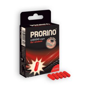 CÁPSULAS ESTIMULANTES PRORINO LIBIDO CAPS PARA MULHER 5 CÁPSULAS - Image 1