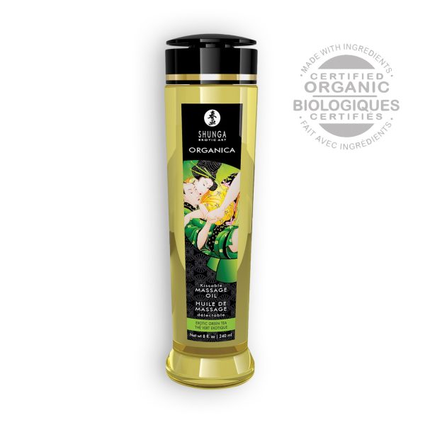 ÓLEO DE MASSAGEM SHUNGA ORGANICA CHÁ VERDE 240ML 1 ÓLEO DE MASSAGEM SHUNGA ORGANICA CHÁ VERDE 240ML