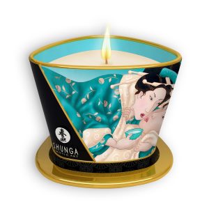 VELA DE MASSAGEM SHUNGA SENSUAL ISLAND BLOSSOM 170ML - Image 1