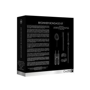 KIT DE BONDAGE BEGINNERS BONDAGE KIT OUCH! PRETO - Image 4