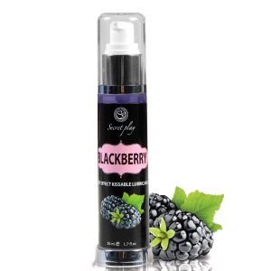 LUBRIFICANTE DE EFEITO CALOR COM SABOR A AMORA 50 ML SECRET PLAY - Image 1