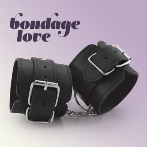 ALGEMAS DE COURO BONDAGE LOVE CRUSHIOUS PRETAS - Image 7