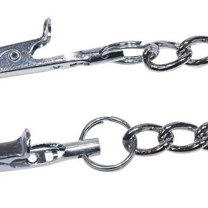 CORRENTE COM PINÇAS PARA OS MAMILOS E CLITÓRIS FETISH COLLECTION - Image 2