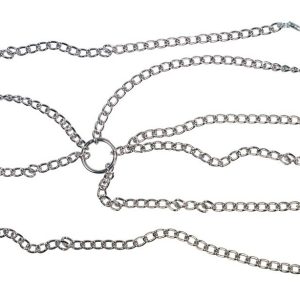 CORRENTE COM PINÇAS PARA OS MAMILOS E CLITÓRIS FETISH COLLECTION - Image 3