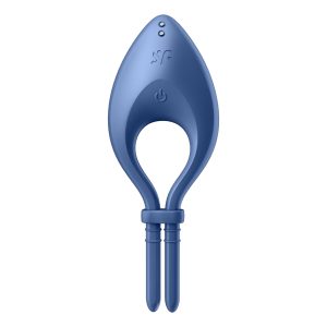 ANEL VIBRATÓRIO BULLSEYE COM APP SATISFYER AZUL - Image 1