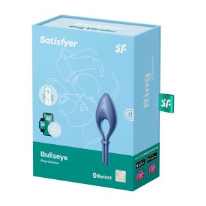 ANEL VIBRATÓRIO BULLSEYE COM APP SATISFYER AZUL - Image 6