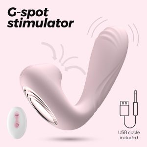 ESTIMULADOR COM CONTROLO REMOTO POOKIE + CRUSHIOUS ROSA - Image 13