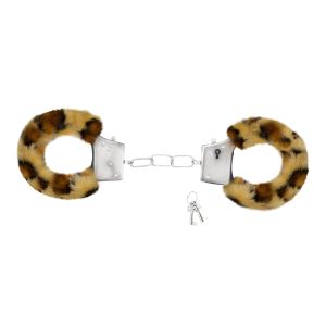 ALGEMAS DE PELUCHE LOVE CUFFS CRUSHIOUS LEOPARDO - Image 1