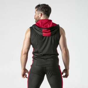 COLETE HOODY VERMELHO LOCKER GEAR - Image 2