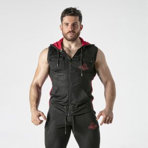 COLETE HOODY VERMELHO LOCKER GEAR - Image 8