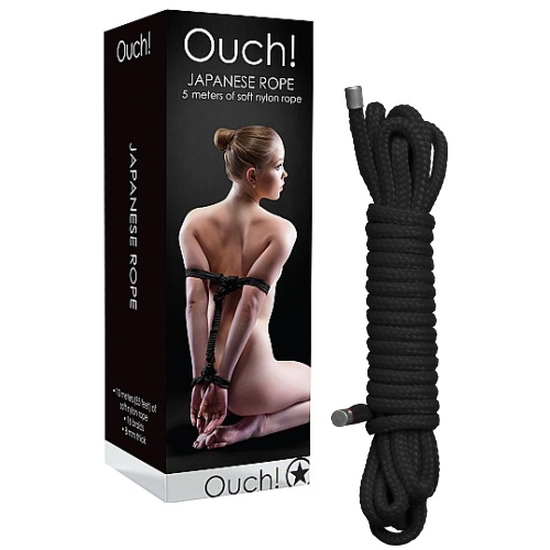 8159.jpg CORDA DE RESTRIÇÃO JAPANESE 5 METROS PRETA