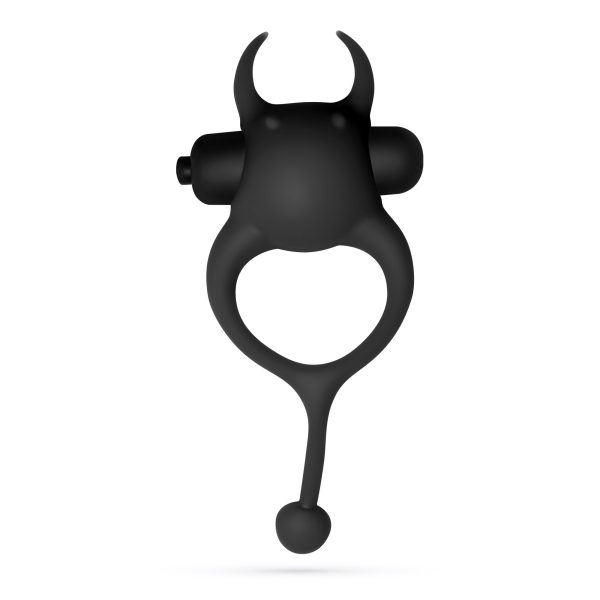 DAEMON ANEL PARA O PÉNIS COM BALA RECARREGÁVEL PRETO CRUSHIOUS