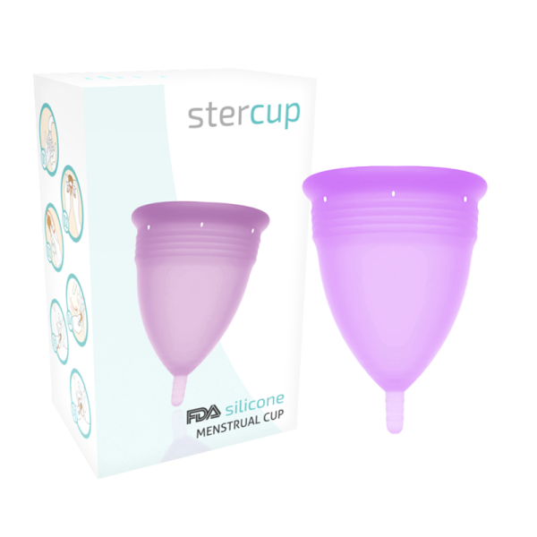 COPO MESNTRUAL STERCUP LILÁS TAMANHO L