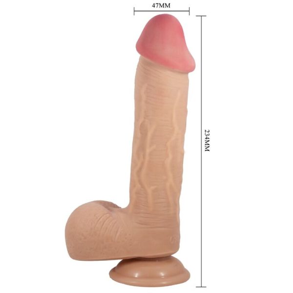 DILDO REALÍSTICO SLIDING SKIN (NATURAL) | 23.4 CM