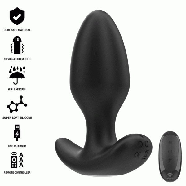 PLUG ANAL VIBRATÓRIO JOEY