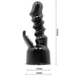 CABEÇA INTERCAMBIÁVEL PARA MASSAJADOR BAILE (ESTIMULAÇÃO INTERNA E CLÍTORIS) - Image 4