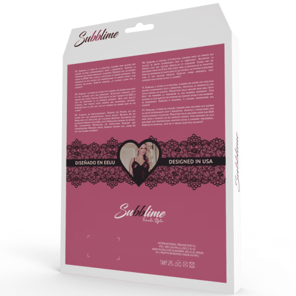 CONJUNTO DE TOP E TANGA SUBBLIME | L/XL 4 CONJUNTO DE TOP E TANGA SUBBLIME | L/XL