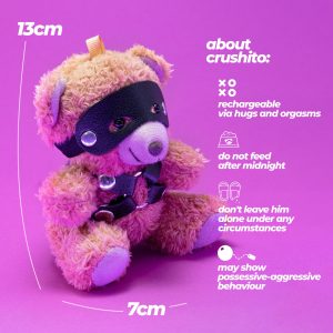 URSINHO DE PELUCHE BDSM CRUSHITO (COM ARNÊS) - Image 6