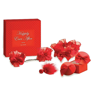 KIT DE ACESSÓRIOS PARA NOIVA HAPPILY EVER AFTER