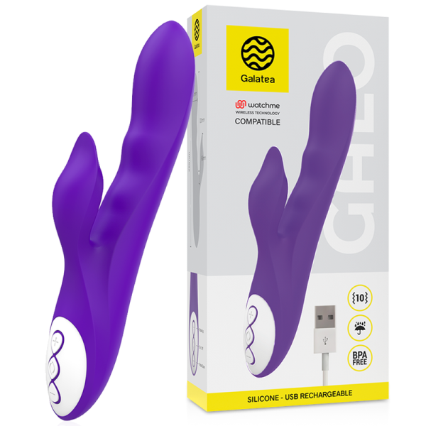 VIBRADOR RABBIT GALATEA (LILÁS)