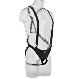 STRAP-ON COM DILDO OCO E SUSPENSÓRIOS (30.5 CM) - Image 5