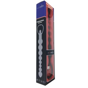 TIRA DE PÉROLAS ANAIS COM VIBRAÇÃO MARAMBA PRETO INTIMEN - Image 3