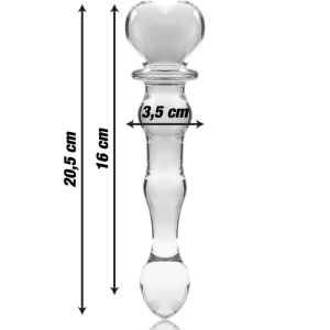 PLUG ANAL CRISTAL NEBULA #21 (TRANSPARENTE) | 20,5CM - Image 4