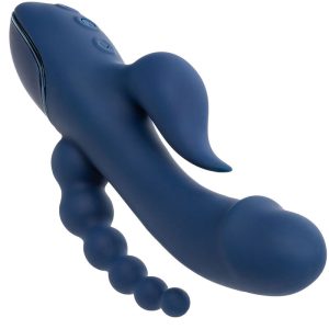 VIBRADOR RABBIT TRIPLE ORGASM (AZUL) - Image 6