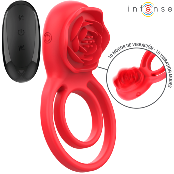 ESTIMULADOR DE CLÍTORIS EM FORMA DE ROSA