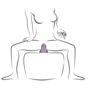VIBRADOR 2 EM 1 RUBY GLOW (G-SPOT) | ROXO - Image 6