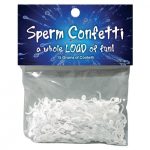 CONFETTI EM FORMA DE ESPERMA