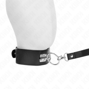 COLEIRA BDSM TACHAS COM TRELA 116 CM PVC | 50 X 5 CM - Image 2