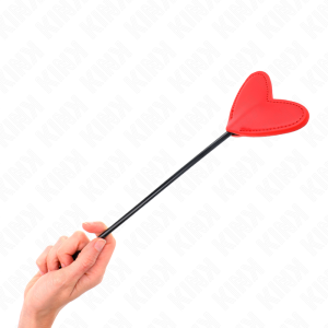 PALMATÓRIA BDSM KINK CORAÇÃO (VERMELHO) | 33 X 10 CM - Image 5