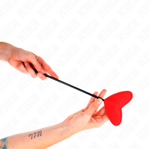 PALMATÓRIA BDSM KINK CORAÇÃO (VERMELHO) | 33 X 10 CM - Image 4