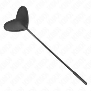 PALMATÓRIA BDSM KINK CORAÇÃO (PRETO) | 33 X 10 CM - Image 2
