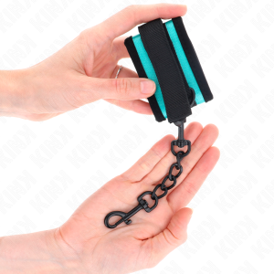ALGEMAS BDSM KINK (PRETO / AZUL) | 18-32 CM X 5 CM - Image 4