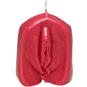VELA EM FORMA DE VAGINA