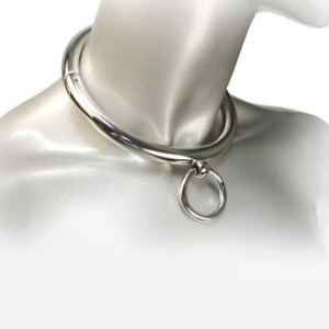 COLEIRA BDSM COM ARGOLA | 18 CM - Image 2