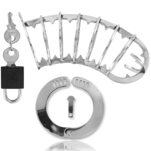 JAULA DE CASTIDADE METAL HARD | 14 CM - Image 2
