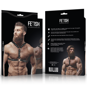 ARNÊS MASCULINO SUBMISSIVE ATTITUDE COM TACHAS - Image 2